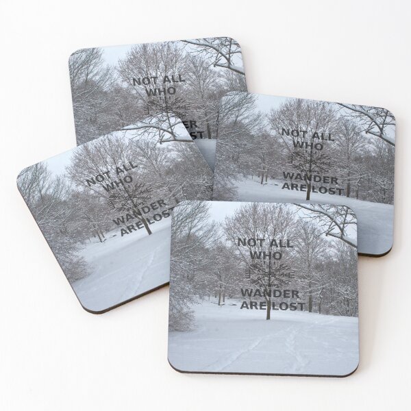 Item preview, Winter Tree Not all who wander designed and sold by dave-settle.