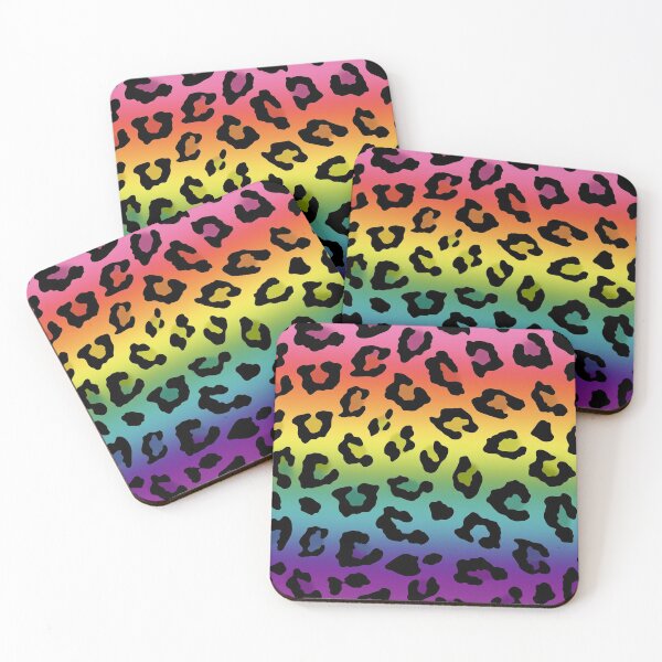 Item preview, Rainbow Pride Leopard Print designed and sold by Gsallicat.