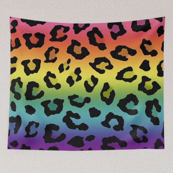 Item preview, Rainbow Pride Leopard Print designed and sold by Gsallicat.