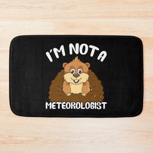 Item preview, I'm Not A Meteorologist Funny Groundhog Pun designed and sold by perfectpresents.