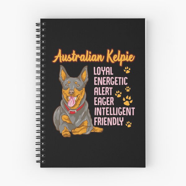 Item preview, Cute Australian Kelpie Loyal & Friendly Dog designed and sold by perfectpresents.