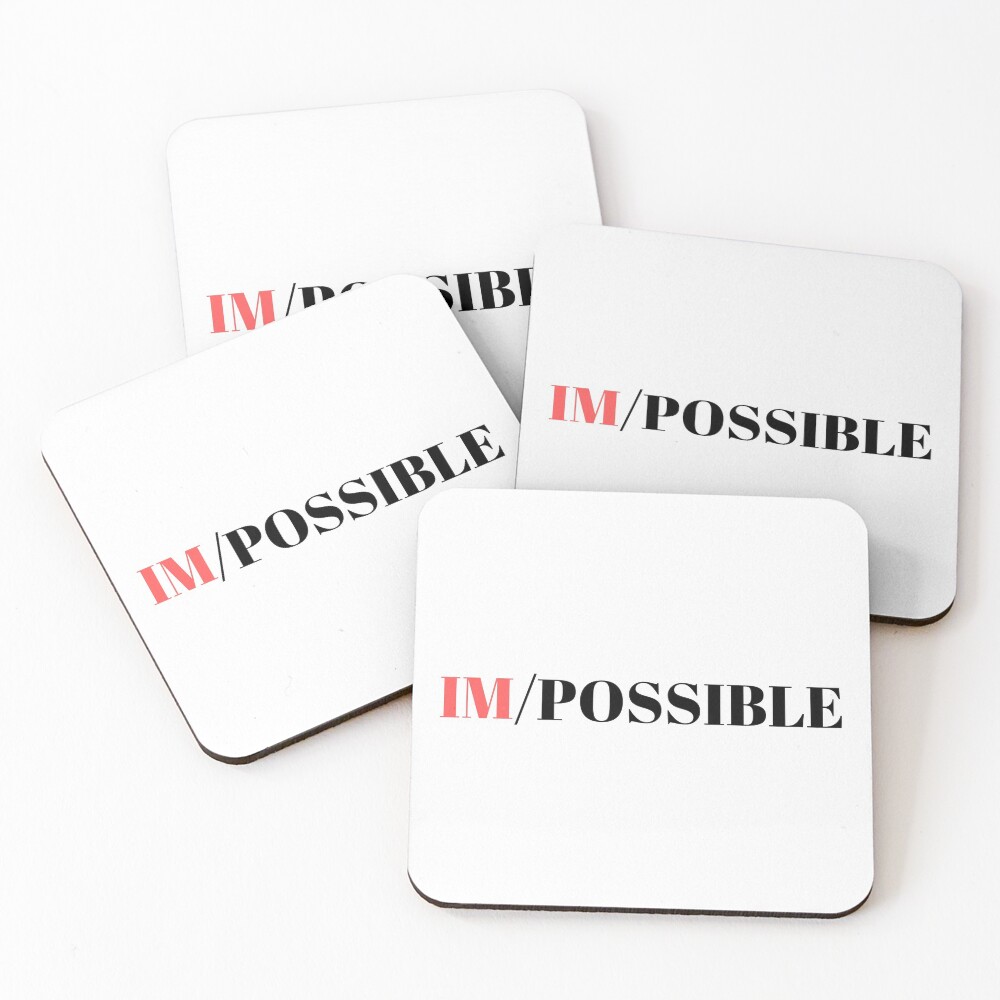 Item preview, Coasters (Set of 4) designed and sold by InputVSOutput.