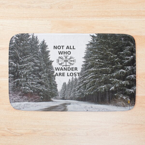 Item preview, Winter Pines Not all who wander designed and sold by dave-settle.