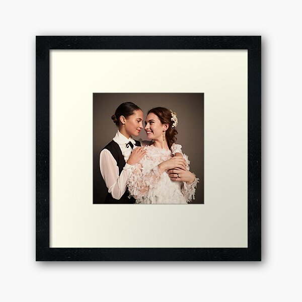 Alicia Vikander and Lily James Photographic Print for Sale by redmayne82