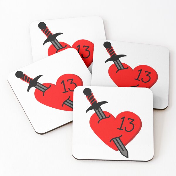 Item preview, Thirteen heart designed and sold by RaraWestArt.