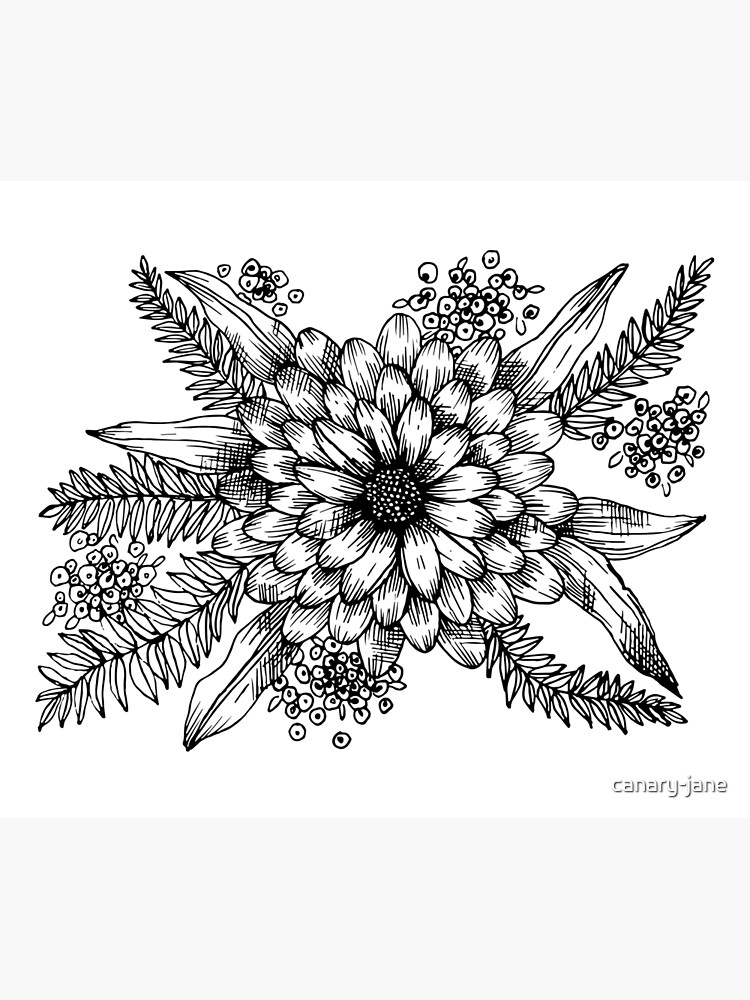 Florals & Ferns by canary-jane