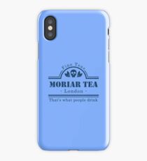 MoriarTea Blue iPhone Case
