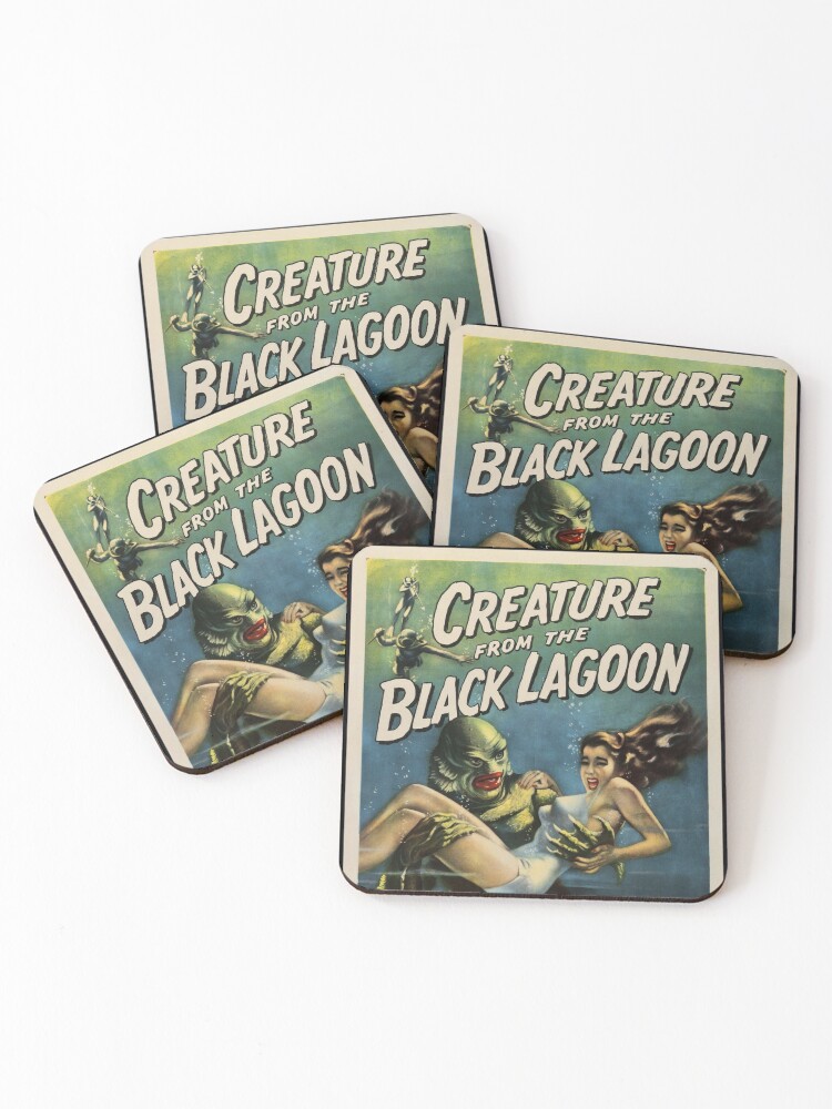 Thumbnail 1 of 5, Coasters (Set of 4), Creature From The Black Lagoon designed and sold by Jon Harris.