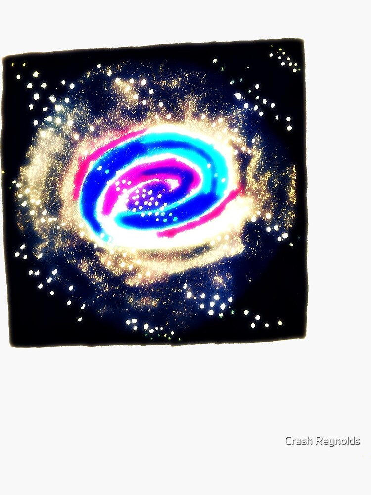 Artwork view, Galaxy designed and sold by Crash Reynolds