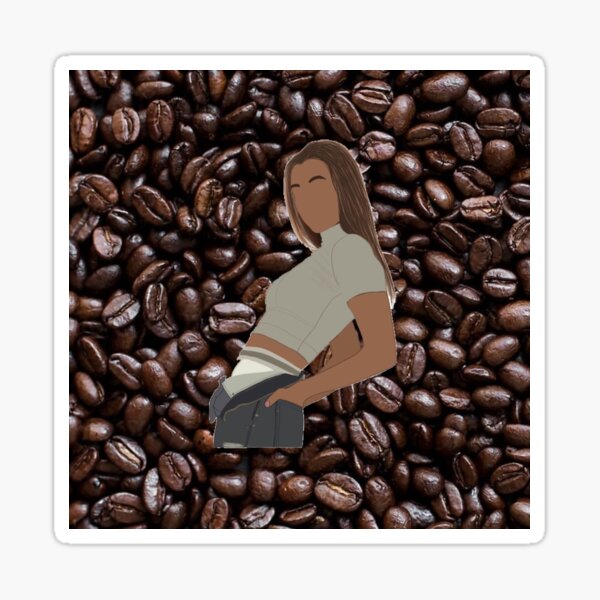 Emma chamberlain coffee trending sticker Sticker | Coffee Mug