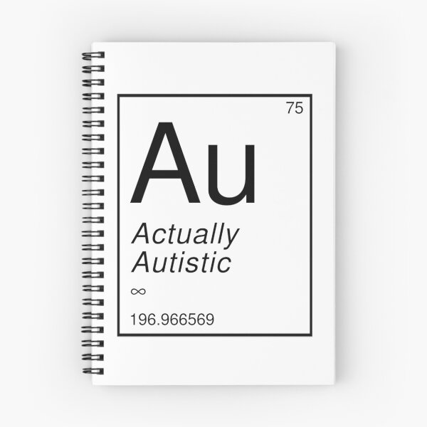 Item preview, Actually Autistic Periodic Table designed and sold by OldLindo.