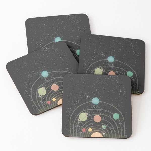 Item preview, cute solar system  designed and sold by mad   paints.