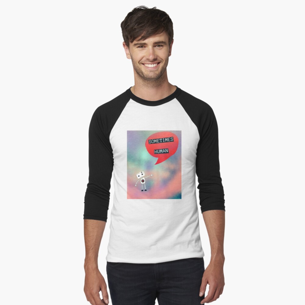 Item preview, Baseball ¾ Sleeve T-Shirt designed and sold by indeliblecrash.