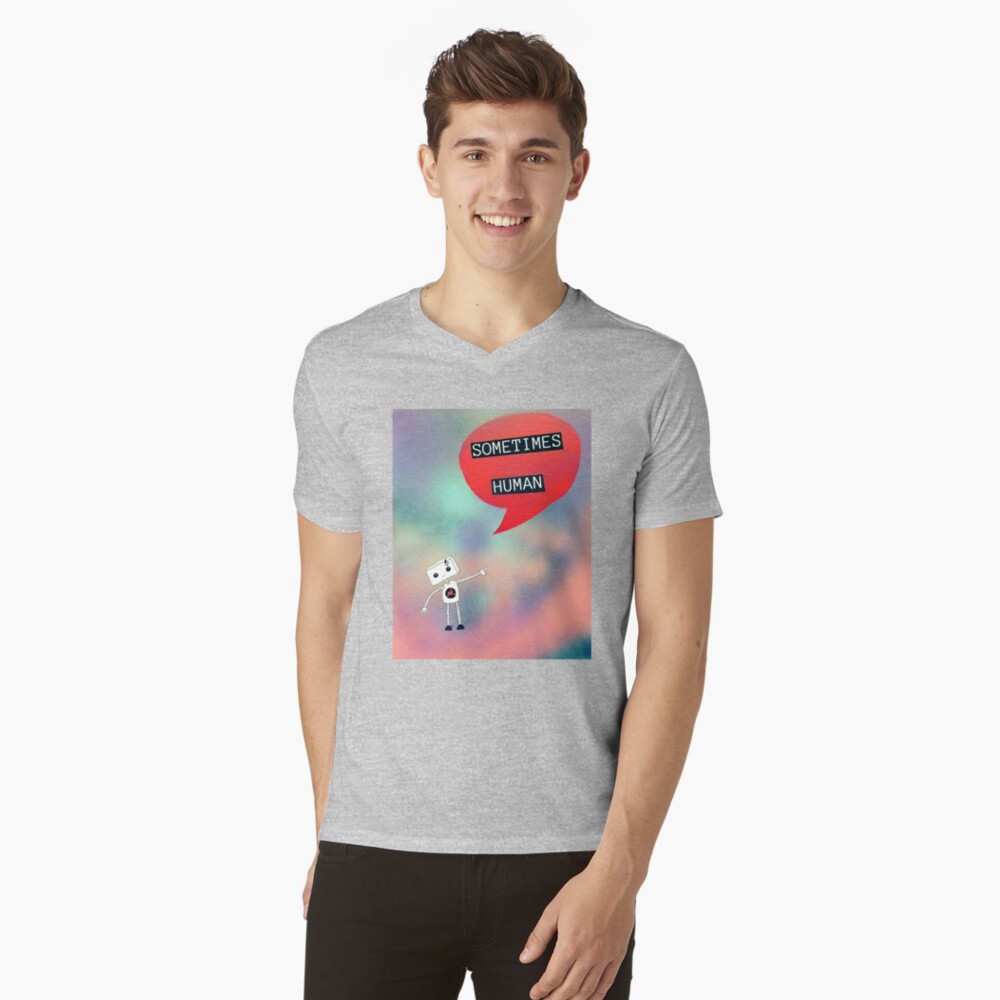 Item preview, V-Neck T-Shirt designed and sold by indeliblecrash.