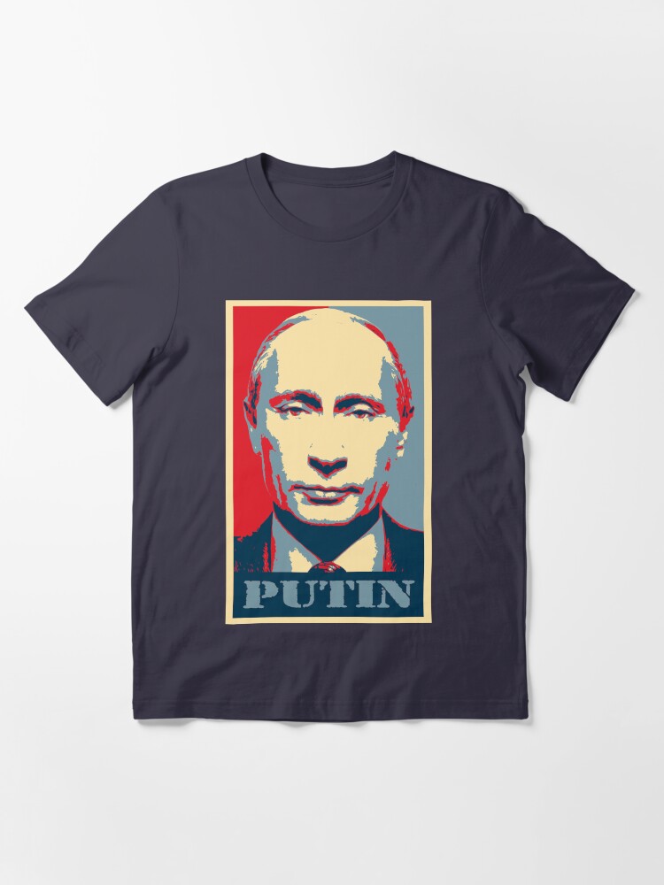 Alternate view of Vladimir Putin, obama poster Essential T-Shirt