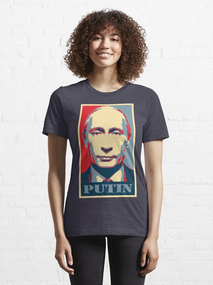 Alternate view of Vladimir Putin, obama poster Essential T-Shirt