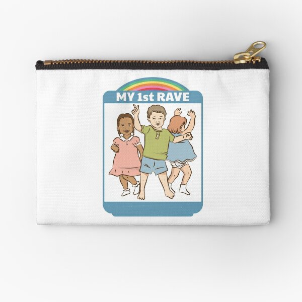 Oof Crab Rave Zipper Pouches Redbubble - crab rave oof id roblox