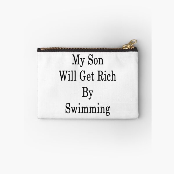 Item preview, My Son Will Get Rich By Swimming  designed and sold by supernova23.