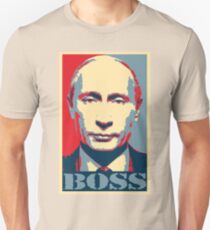 Vladimir Putin, obama poster, boss Unisex T-Shirt