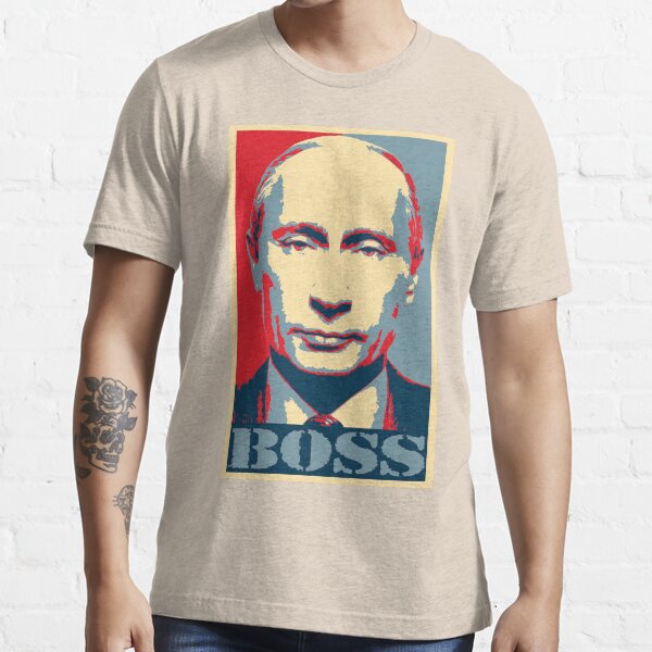 Vladimir Putin, obama poster, boss Essential T-Shirt