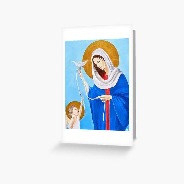 Our Lady, Undoer of Knots Art Print for Sale by Rachel Noel