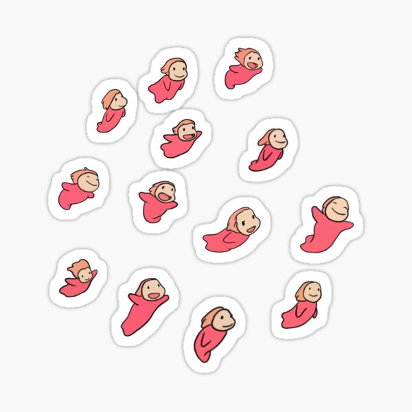 Ponyo Stickers | Redbubble