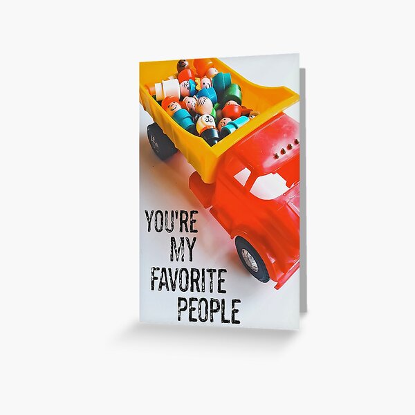 Item preview, You're My Favorite People designed and sold by Whimsybop.