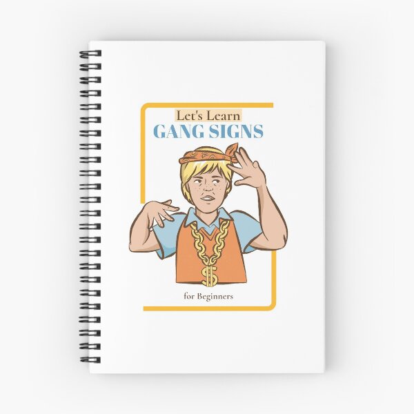 Item preview, Tutorial de señal de pandillas designed and sold by Personal Product Designers.