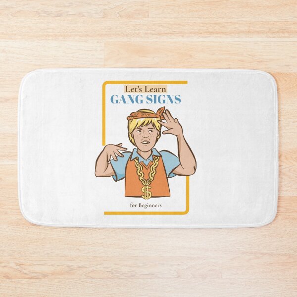 Item preview, Gang Sign Tutorial designed and sold by Personal Product Designers.