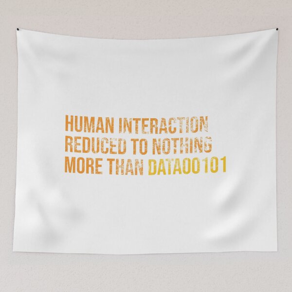 Item preview, The New Human Interaction designed and sold by the-type-store.