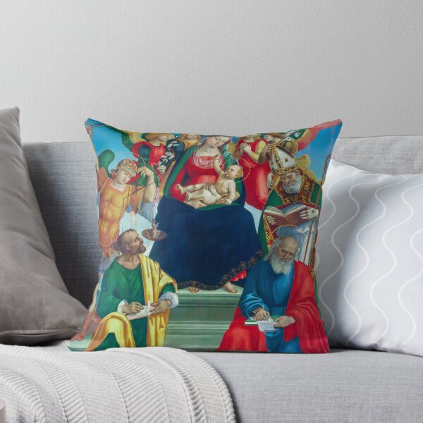 Item preview, Luca Signorelli - Madonna and Child with Saints and Angels designed and sold by javamartini.