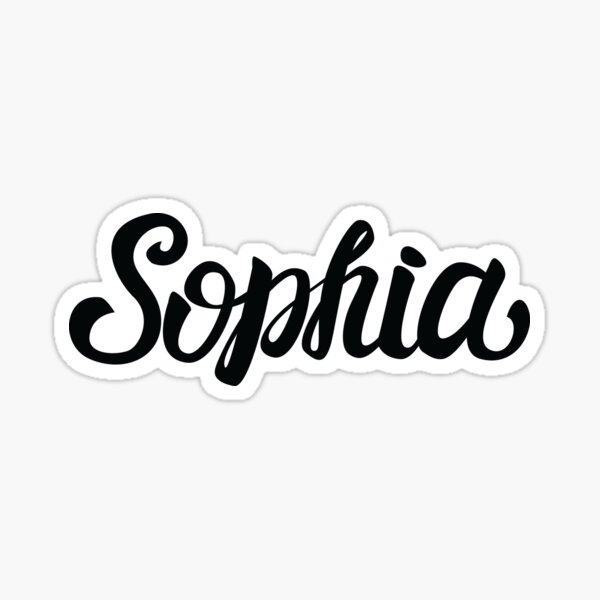 Calligraphy Sophia Gifts Merchandise Redbubble