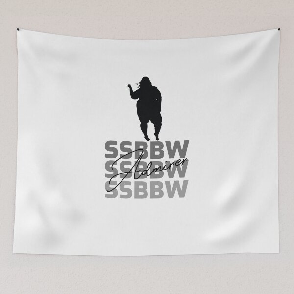 Item preview, SSBBW Admirer designed and sold by ThinkCutePrints.