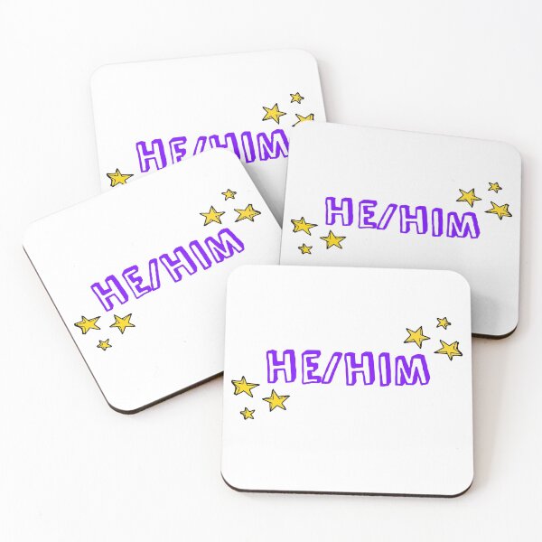 Item preview, Pronouns: He/Him designed and sold by Say Hey Kate.
