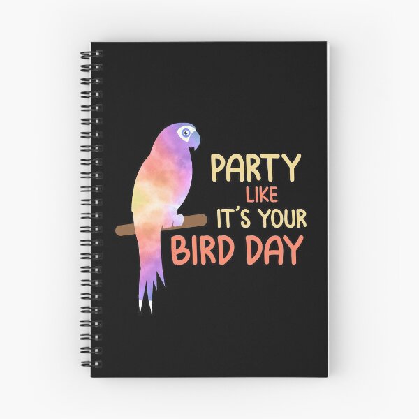 Item preview, Party birthday bird colorful parrot gift designed and sold by redshirtz.