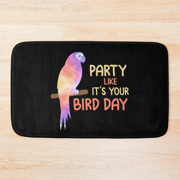 Item preview, Party birthday bird colorful parrot gift designed and sold by redshirtz.