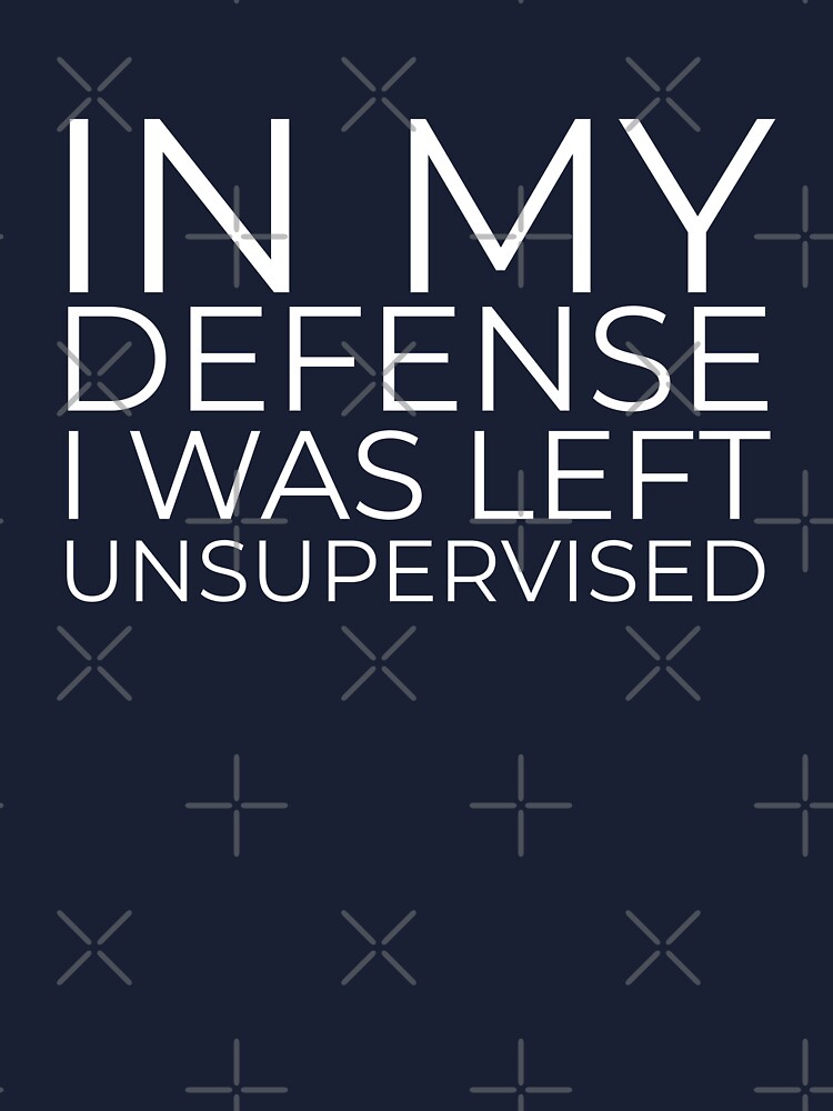 Thumbnail 2 of 2, Kids T-Shirt, In my defense I was left unsupervised designed and sold by Primotees.