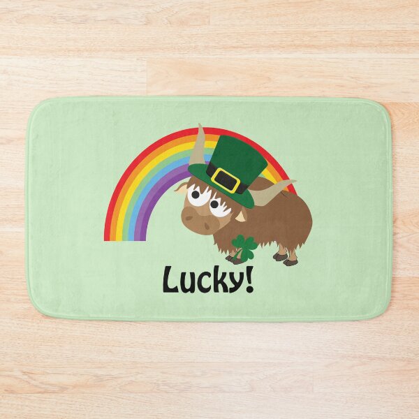 Item preview, Cute Lucky Leprechaun Yak designed and sold by Hedgie Designs.