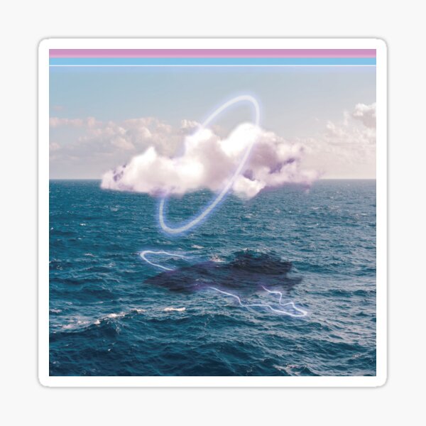 Aesthetic Cloud Of Life Sticker