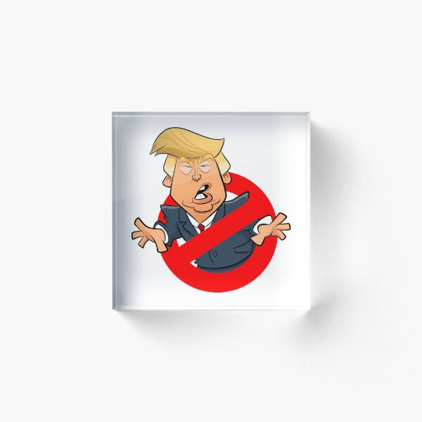 Trump Busters Acrylic Block
