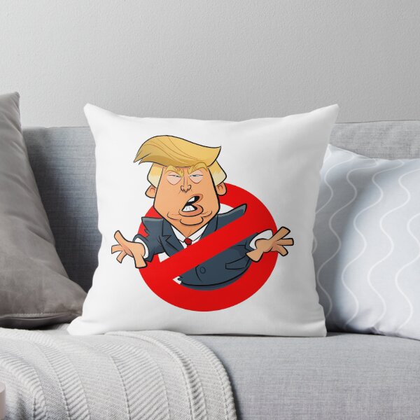 Trump Busters Throw Pillow