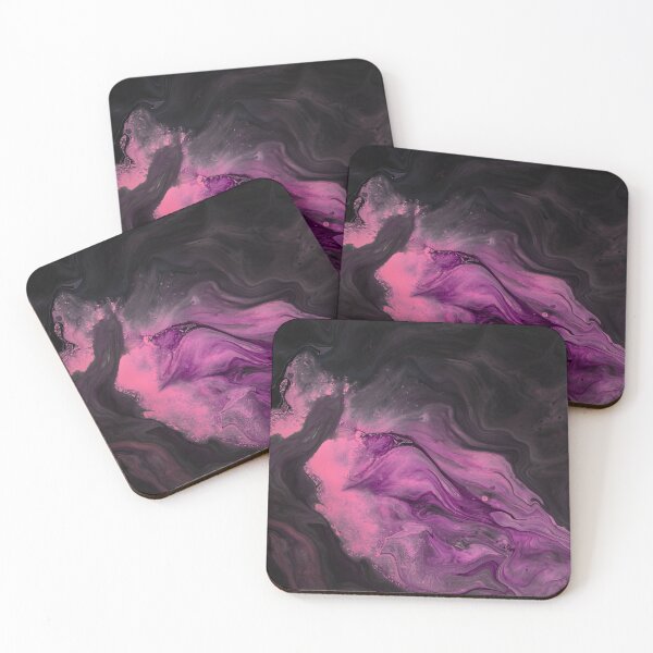 Item preview, Shadow Silk Pink Purple designed and sold by JohnnySoco.