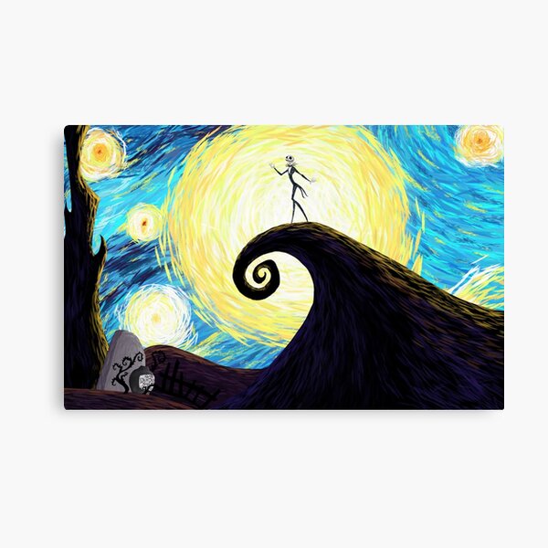 Starry Nightmare Canvas Print