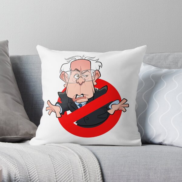 Bernie Busters Throw Pillow