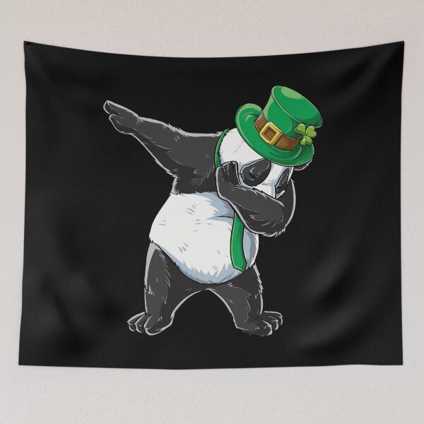 Item preview, Dabbing Panda Leprechaun St Patricks Day T Shirt For Boys Girls Kids Men Women designed and sold by LiqueGifts.