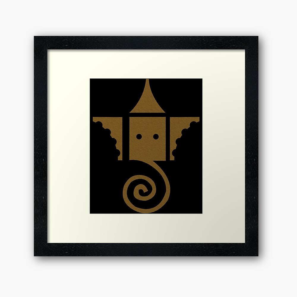 unique art lord ganesh framed art print by eufouria redbubble redbubble