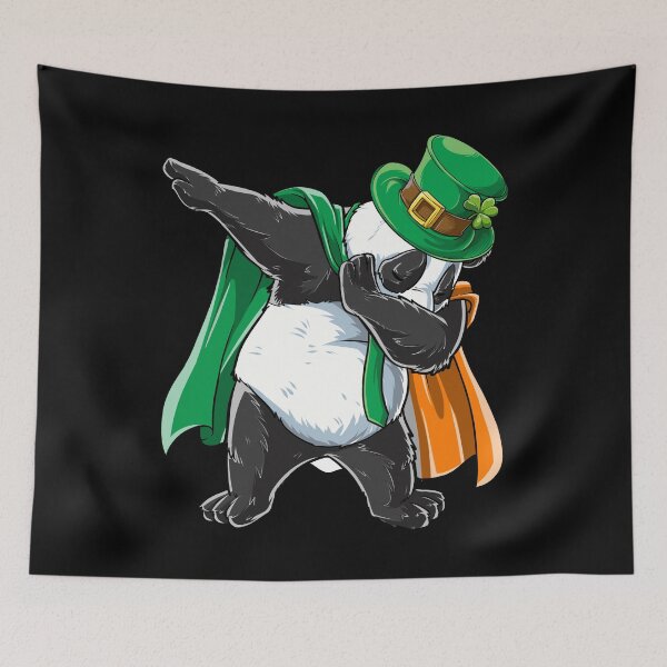 Item preview, Dabbing Panda Leprechaun St Patricks Day T Shirt For Boys Girls Kids Men Women designed and sold by LiqueGifts.