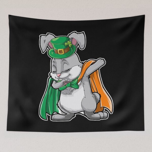 Item preview, Dabbing Rabbit Leprechaun St Patricks Day T Shirt For Boys Girls Kids Men Women designed and sold by LiqueGifts.