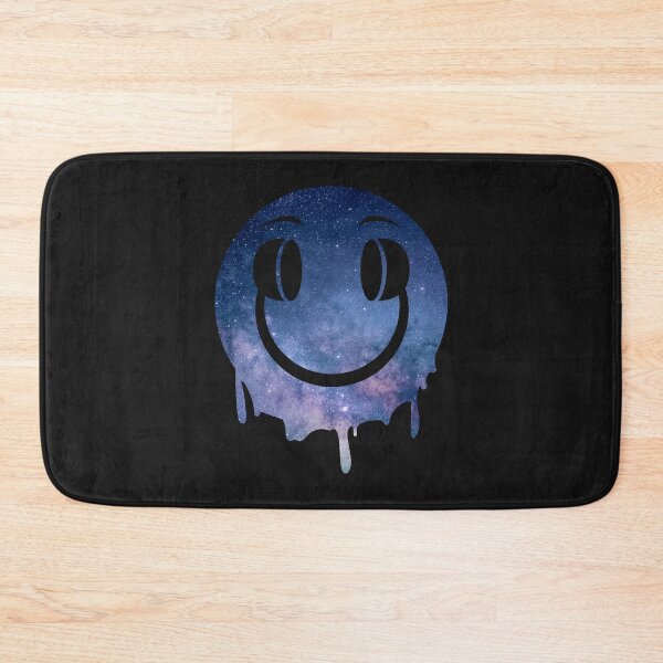 Item preview, Melting Smiley Face with Galactic Space Art designed and sold by Jay Bayne.