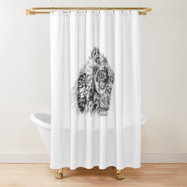 Willie the Wombat Shower Curtain